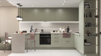 Тренды и новые цвета в дизайне современных кухонь в 2023 году в Новотырышкино - novotyryshkino.mebel54.com | фото
