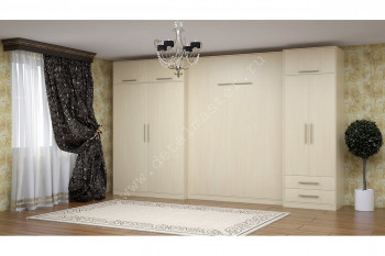 Комплект мебели со шкаф-кроватью трансформер Ратмир в Новотырышкино - novotyryshkino.mebel54.com | фото
