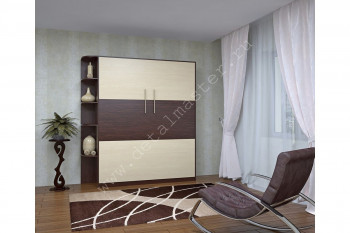 Комплект мебели со шкаф-кроватью трансформер Ульяна в Новотырышкино - novotyryshkino.mebel54.com | фото